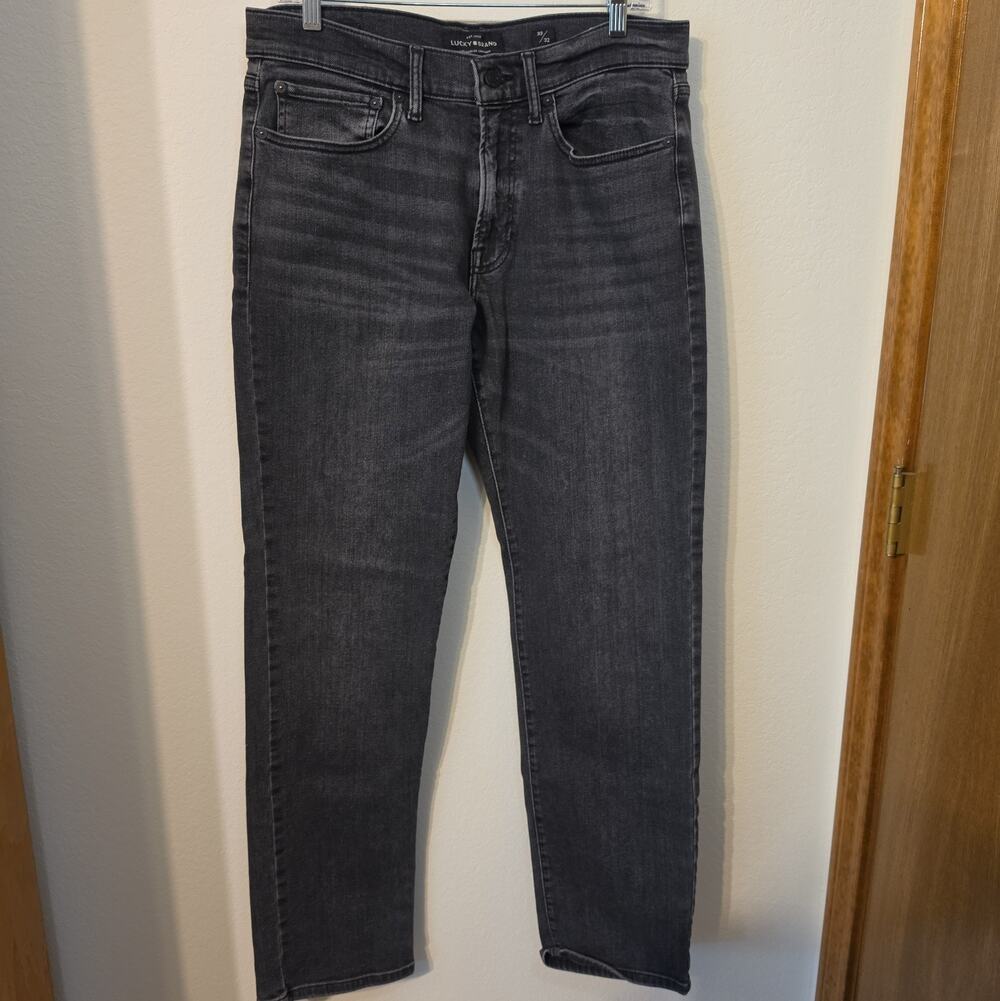 Lucky Brand Jeans Charcoal Men’s Size 33x32 121 Heritage Slim Black 5 Pocket